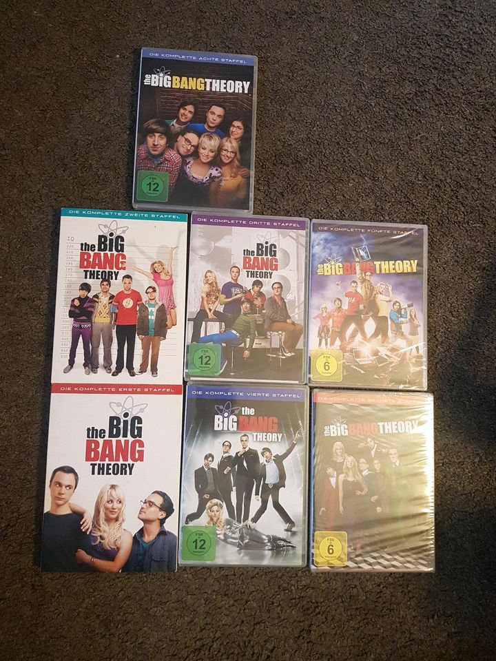 Big Bang Theory Dvds teilweise neu! in Düsseldorf