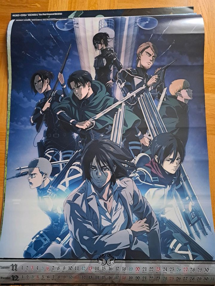 Attack On Titan Staffel 4 Poster Survey Corps Anime in Straubing