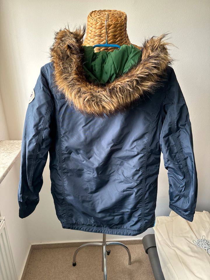 Winterjacke, Napapijri, blau, 152 in Bielefeld