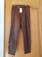 Neue Kunstlederhose braun Größe 40 Hessen - Rimbach Vorschau