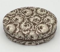 Vintage Blechdose Södahl Denmark Blumen Pillendose Schatulle RAR Schwerin - Altstadt Vorschau