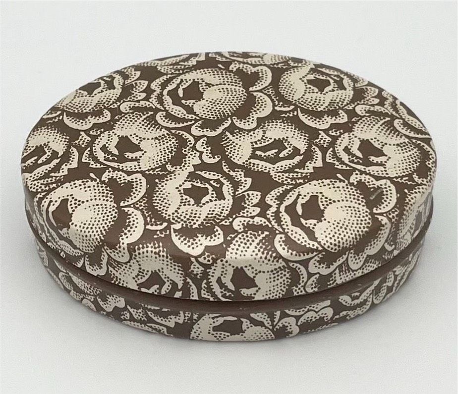 Vintage Blechdose Södahl Denmark Blumen Pillendose Schatulle RAR in Schwerin