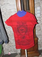 T-Shirt Jungen Gr. 180 rot mit Druckmotiv Big Buddha Niedersachsen - Rehden Vorschau