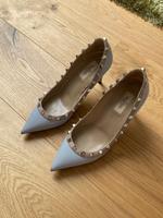Original Valentino Pumps 38.5 Grau Lackleder Rockstud München - Altstadt-Lehel Vorschau