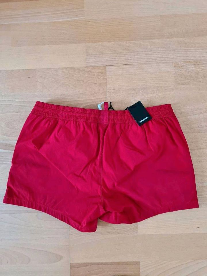 100% Original Dsquared Badeshorts Badehose Gr.48 Gr.S NP 225€ Neu in Nordstemmen