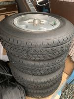 Allwetterreifen auf Alus /VW T3/ 185/80R14C 102/100R Niedersachsen - Schwanewede Vorschau