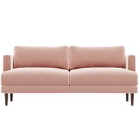 Design Sofa, Minimalismus, Samt-Hellrosa Hessen - Wetzlar Vorschau