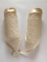 Handschuhe fingerlos Braut Hochzeit Ivory/Creme Seide Spitze NEU Niedersachsen - Buchholz in der Nordheide Vorschau