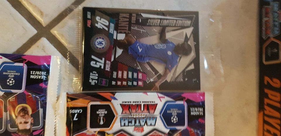 Match Attax CL 20/21 Battle Pack 103 Karten inkl. Limitiert Kante in Romrod