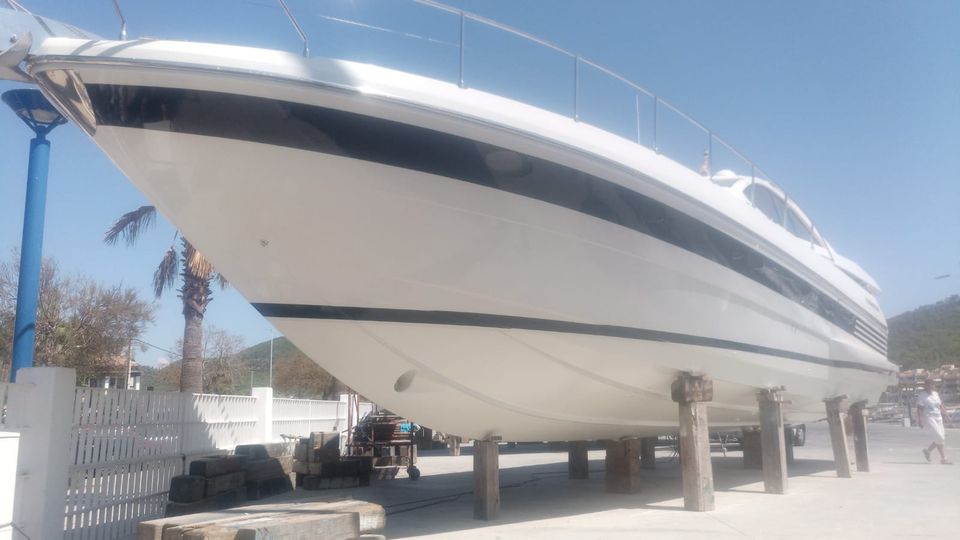 Pershing 54 Motorboot Yacht Inzahlungnahme Tausch mögl. Mallorca in Darmstadt