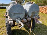 Wasserwagen / Tränke Pferdetränke Wasserfass 2x 1000 Liter Bayern - Hemhofen Vorschau