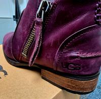 UGG Stiefeletten Leder lila Must-Have Trend 2025 Nordrhein-Westfalen - Wassenberg Vorschau