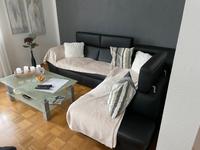 Ecksofa mit Glastisch Baden-Württemberg - Ludwigsburg Vorschau