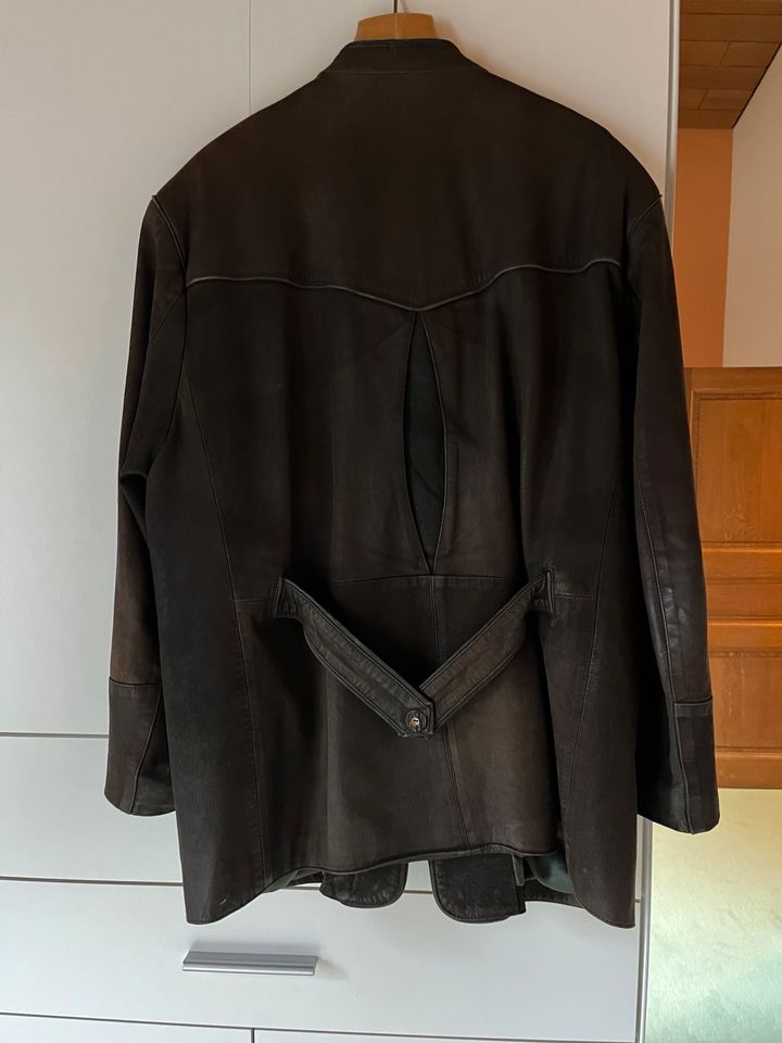 Lederjacke Trachten C.Comberti braun Gr. 54 in Erkrath