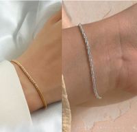 Armband Armkettchen Gold oder Silber aus Edelstahlt Bayern - Zorneding Vorschau