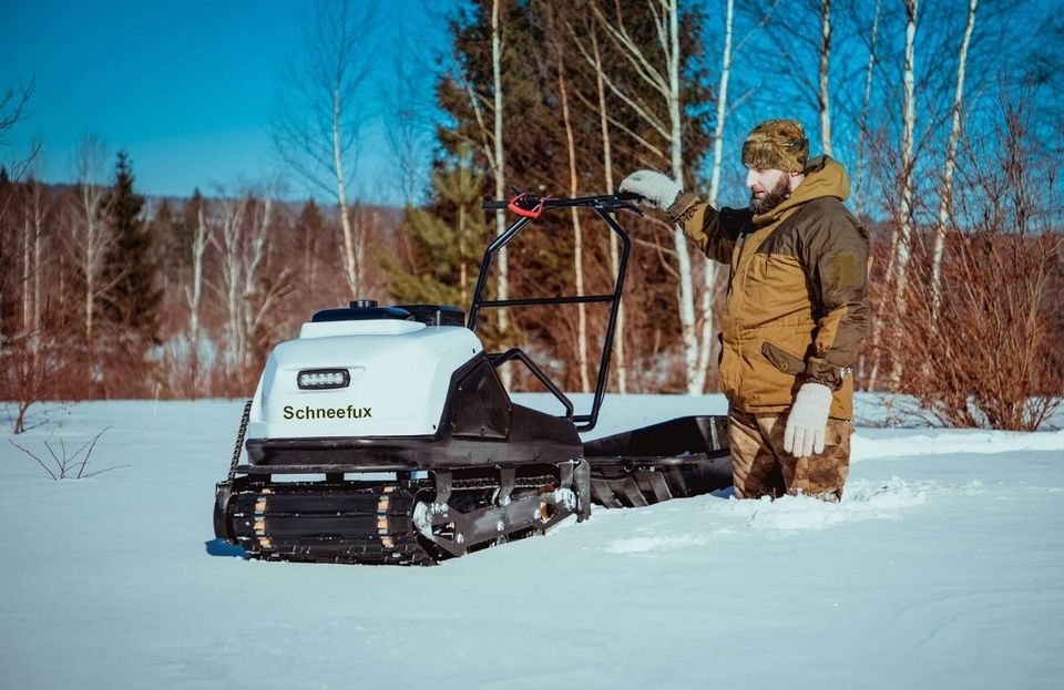 Motor Schnee Schlitten 420 XL-R mit Rückwärtsgang in Kühbach