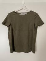 Vero Moda t-Shirt Khaki grün Wildleder Optik Velours 34/XS Nordrhein-Westfalen - Geseke Vorschau