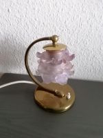 Entzückende alte Tischlampe ⭐Messing, toller Glasschirm Niedersachsen - Syke Vorschau