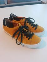 Paul Green Leder Sneakers - Gr. 38 - senfgelb Übergangsschuhe Nordrhein-Westfalen - Velbert Vorschau