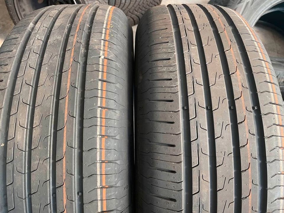 4 Sommerreifen 215/65/R16H 6-5,8mm Continental mit Montage #D222S in Hanau