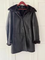 Christ Leder Damen Mantel, Gr. 36, schwarz Niedersachsen - Jork Vorschau