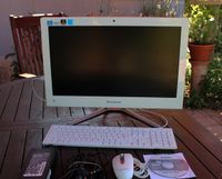 Kompakt PC LENOVO C 440 Windows 8 weiß mit Fernbedienung Bayern - Schwanstetten Vorschau
