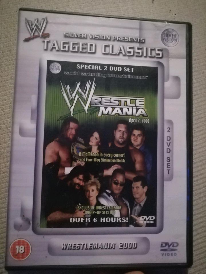 Verkaufe tagged classic wwe DVD wrestlemania 2000 in Halberstadt