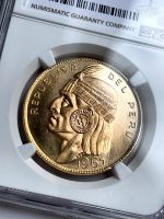 Goldmünze - Peru – 1967 – 50 Soles – Inca  – NGC MS66 Gold Hessen - Wiesbaden Vorschau