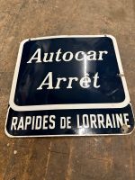 Oldtimer Emaille Schild Dekoration Vintage Emaile Frankreich Saarland - Nalbach Vorschau