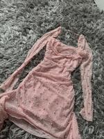 Oh Polly Tivoli Long Sleeve Embellished Mini Dress in Blush XS Nordrhein-Westfalen - Ochtrup Vorschau