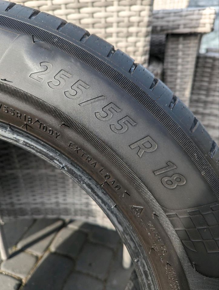 4 x Sommerreifen Michelin 255/55 R18 SUV PILOT SPORT in Pasewalk