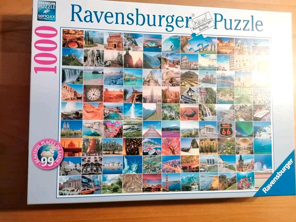 Viele verschiedene Ravensburger Puzzle, 1000 Teile in Fresenburg