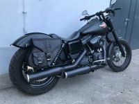 Dynamite Schwarz Seitentasche kompatibel mit Dyna Harley Davidson Parchim - Landkreis - Plau am See Vorschau