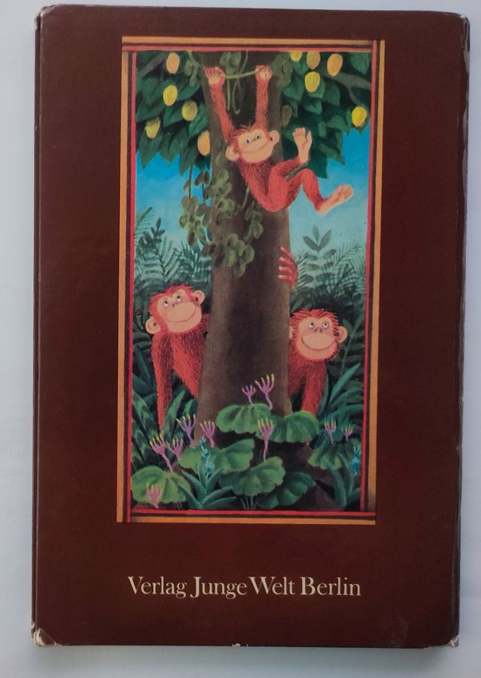 Kili der Rüsselaffe Ein Urwaldmärchen DDR Kinderbuch von 1982 in Möser