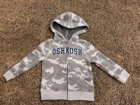 Oshkosh Sweatshirt Hoody grau Gr. 104 Kapuze *wie neu* Niedersachsen - Wetschen Vorschau