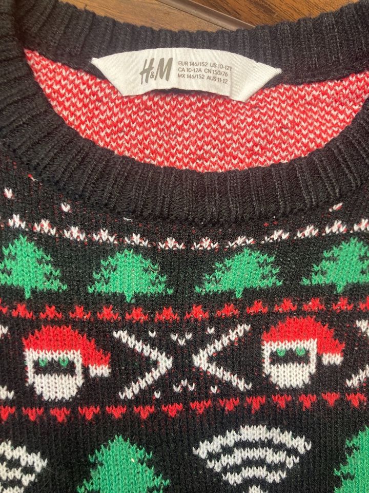 Pullover Gr 146 weihnachten von H&M Strick in Heidelberg