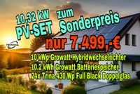 10,32 kw PV-Anlage: Growatt Hybridwechselrichter + 10.2 kWh Batterie + 24x Trina 430 DG Full Black - Notstrom Photovoltaik PV Solar Solaranlage Berlin - Marzahn Vorschau