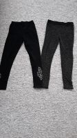 Leggings Leggins Hose Set 8 Euro  schwarz Porto 2 Gr. 134 140 Brandenburg - Bernau Vorschau