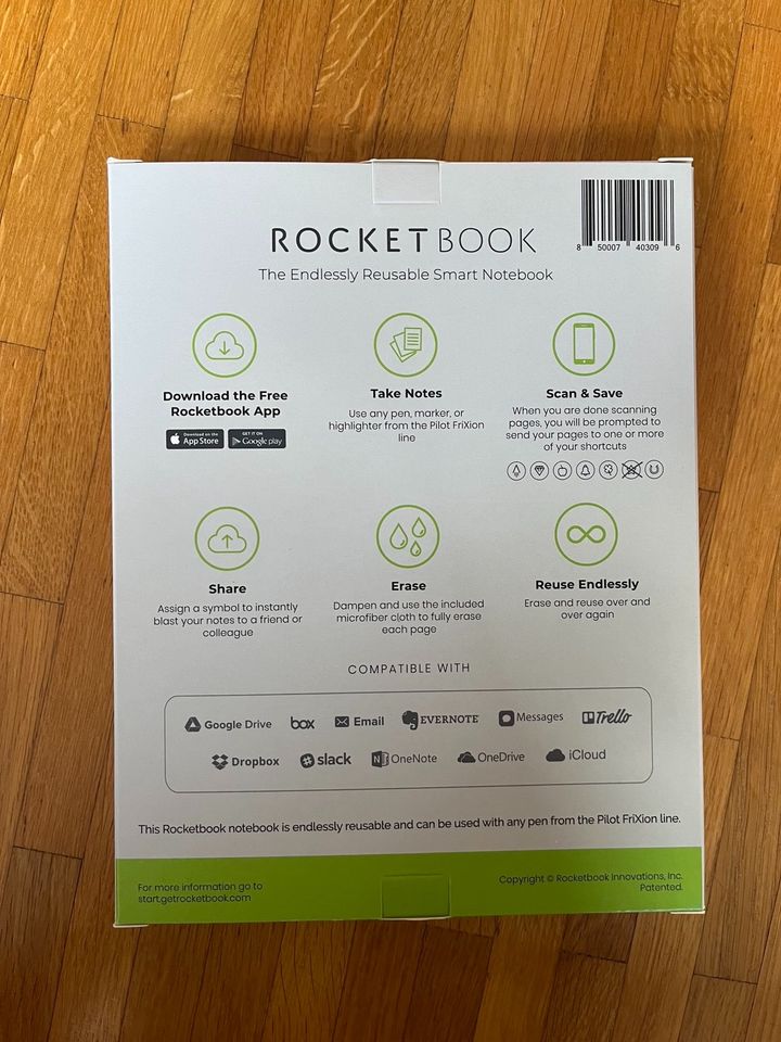 2 x Rocket Book reusable smart notebook neu in Köln