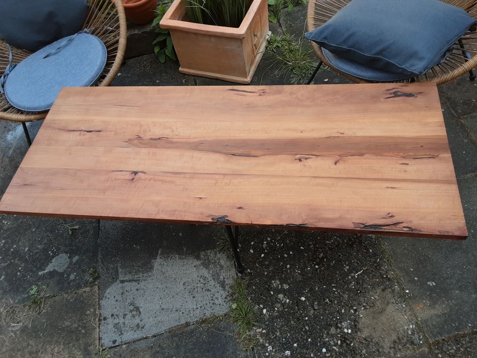 Tischplatte Massivholz aus Apfelbaum, 116 x 47 cm in Hofheim am Taunus