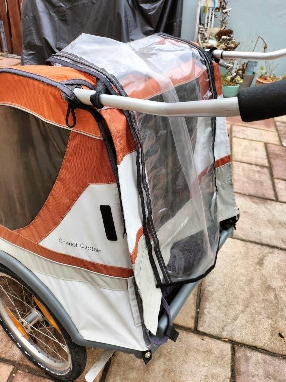 Thule Chariot Captain XL 2 Fahrradanhänger für 2 Kinder in Gau-Algesheim