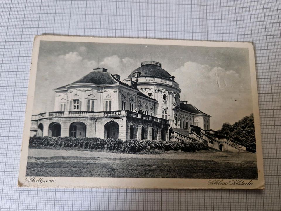 Stuttgart/Schloss/Solitude/Verlag Emil Hartmann/Postkarte in Lennestadt