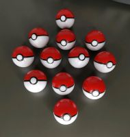 12x Pokemon Pokebälle Pokeball Set mit Figuren und Sticker Nordrhein-Westfalen - Herten Vorschau