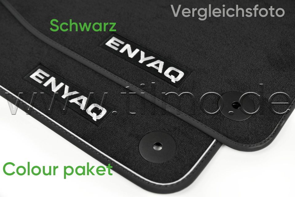 SET Fußmatten PREMIUM - original - SKODA ENYAQ (5A) / 89,00€* in Würzburg