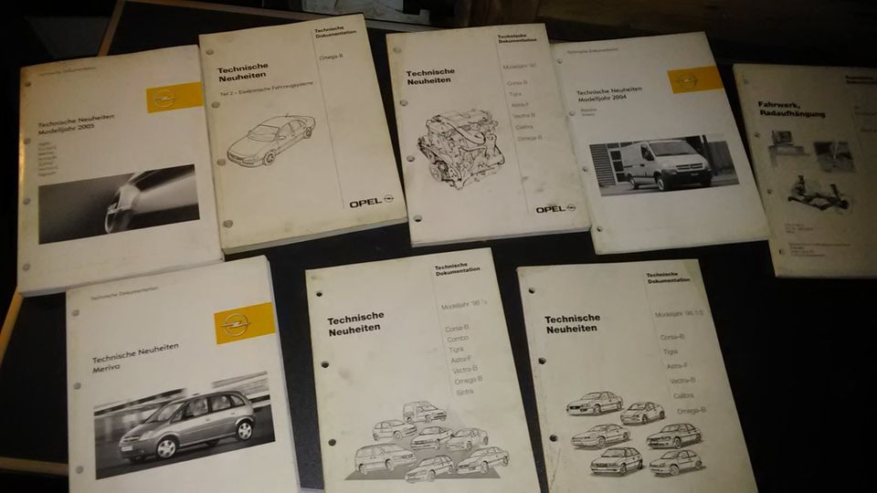 Werkstatthandbuch Werkstattliteratur Opel Fahrzeuge in Grevenbroich