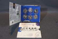 10€ 625er Silber Gedenkmünzen Set 2011 der BRD in Etui / 6 Münzen Düsseldorf - Eller Vorschau