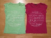 *TOP* T-Shirt von Outfitters  (Größe 152/XS, Mädchen, grün/rosa) Leipzig - Gohlis-Nord Vorschau