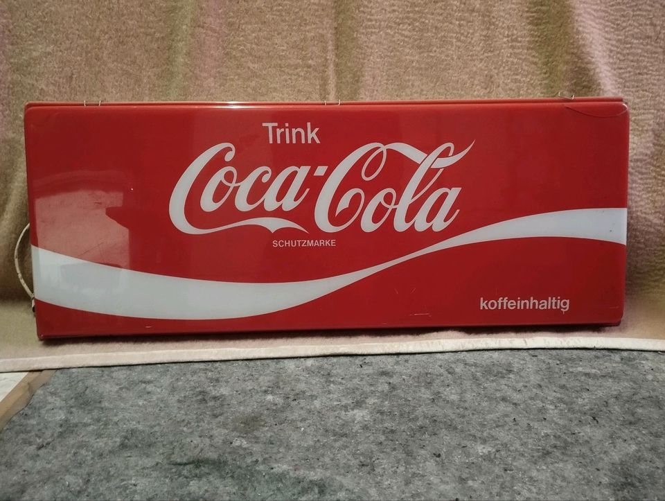 Coca Cola Werbeleuchtschild in Malsch