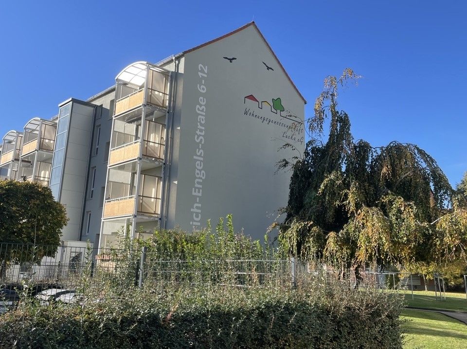 ruhig gelegene 2-R-Wohnung mit Balkon in Lucka (Thüringen), Haus mit Aufzug, W0295 in Lucka