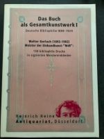Gesamtkunstwerk I.Deutsche Bibliophilie 1899-1929 Gerlach Einband Nordrhein-Westfalen - Unna Vorschau